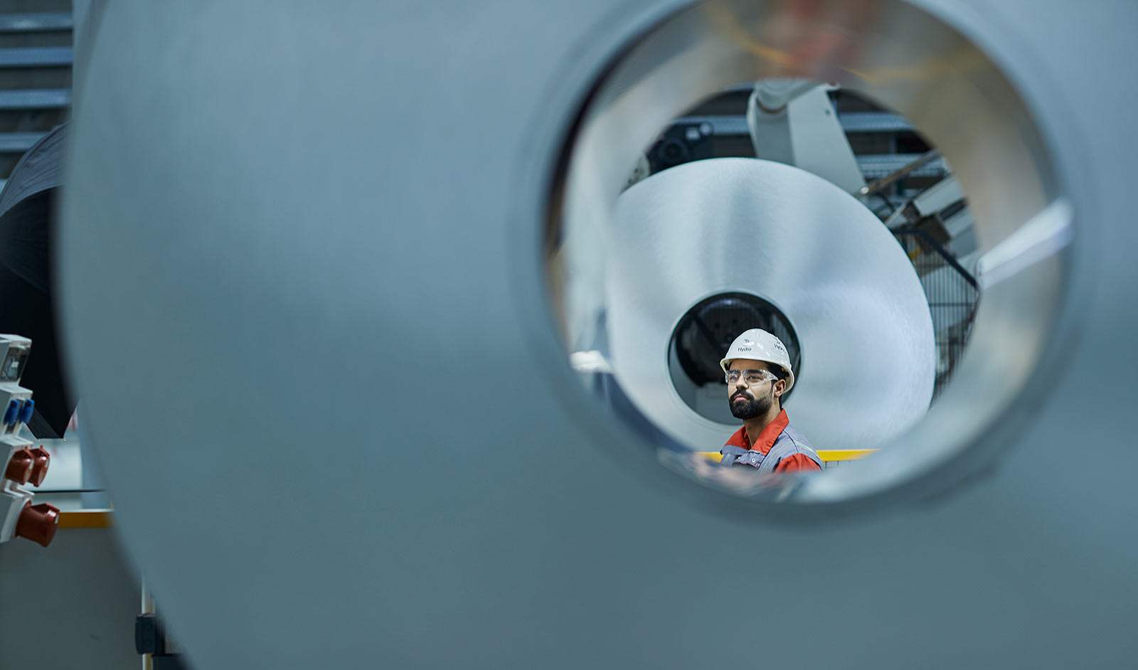 A fábrica de Produtos Laminados da Hydro em Grevenbroich, na Alemanha, é uma das operações que agora podem fornecer alumínio certificado aos clientes. (Foto: Bård Gudim / Hydro)