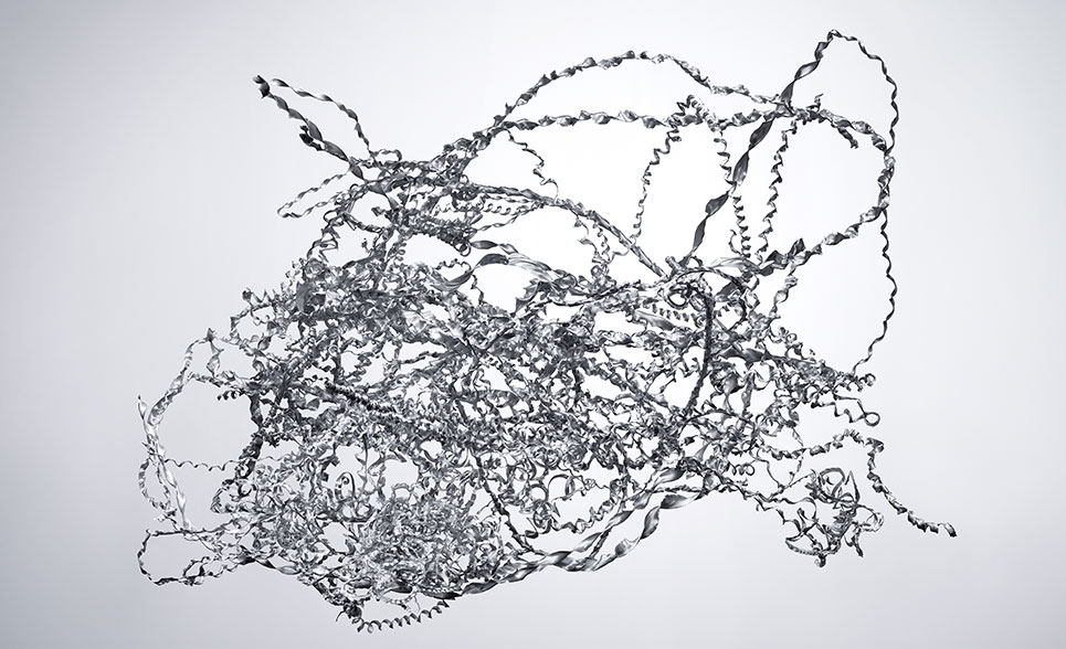 abstract aluminium illustration