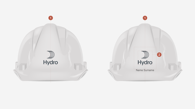 a couple of white round objects