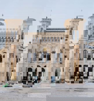 The Best Weapon outside Nobel Peace Center in Oslo.