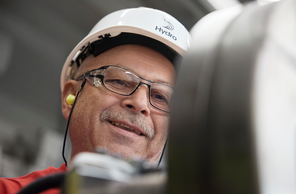 a man wearing a helmet